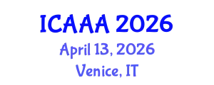 International Conference on Applied Aerodynamics and Aeromechanics (ICAAA) April 13, 2026 - Venice, Italy