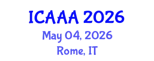 International Conference on Applied Aerodynamics and Aeromechanics (ICAAA) May 04, 2026 - Rome, Italy