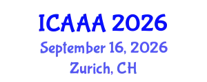 International Conference on Applied Aerodynamics and Aeromechanics (ICAAA) September 16, 2026 - Zurich, Switzerland