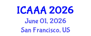 International Conference on Applied Aerodynamics and Aeromechanics (ICAAA) June 01, 2026 - San Francisco, United States