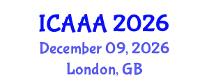 International Conference on Applied Aerodynamics and Aeromechanics (ICAAA) December 09, 2026 - London, United Kingdom