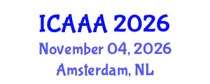 International Conference on Applied Aerodynamics and Aeromechanics (ICAAA) November 04, 2026 - Amsterdam, Netherlands