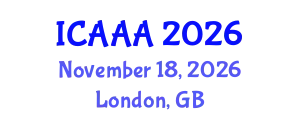 International Conference on Applied Aerodynamics and Aeromechanics (ICAAA) November 18, 2026 - London, United Kingdom