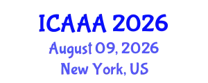 International Conference on Applied Aerodynamics and Aeromechanics (ICAAA) August 09, 2026 - New York, United States