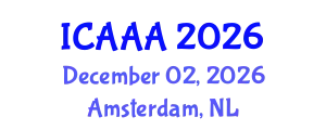 International Conference on Applied Aerodynamics and Aeromechanics (ICAAA) December 02, 2026 - Amsterdam, Netherlands