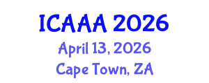 International Conference on Applied Aerodynamics and Aeromechanics (ICAAA) April 13, 2026 - Cape Town, South Africa