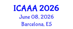 International Conference on Applied Aerodynamics and Aeromechanics (ICAAA) June 08, 2026 - Barcelona, Spain