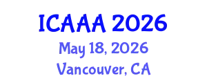 International Conference on Applied Aerodynamics and Aeromechanics (ICAAA) May 18, 2026 - Vancouver, Canada