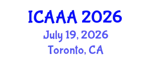International Conference on Applied Aerodynamics and Aeromechanics (ICAAA) July 19, 2026 - Toronto, Canada
