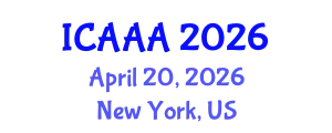 International Conference on Applied Aerodynamics and Aeromechanics (ICAAA) April 20, 2026 - New York, United States