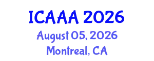 International Conference on Applied Aerodynamics and Aeromechanics (ICAAA) August 05, 2026 - Montreal, Canada