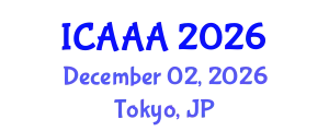 International Conference on Applied Aerodynamics and Aeromechanics (ICAAA) December 02, 2026 - Tokyo, Japan