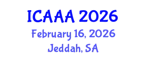 International Conference on Applied Aerodynamics and Aeromechanics (ICAAA) February 16, 2026 - Jeddah, Saudi Arabia