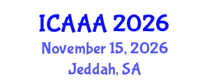 International Conference on Applied Aerodynamics and Aeromechanics (ICAAA) November 15, 2026 - Jeddah, Saudi Arabia