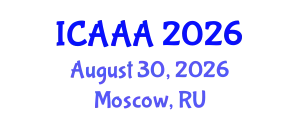 International Conference on Applied Aerodynamics and Aeromechanics (ICAAA) August 30, 2026 - Moscow, Russia