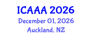 International Conference on Applied Aerodynamics and Aeromechanics (ICAAA) December 01, 2026 - Auckland, New Zealand