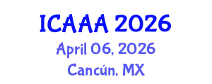 International Conference on Applied Aerodynamics and Aeromechanics (ICAAA) April 06, 2026 - Cancún, Mexico