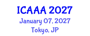International Conference on Applied Aerodynamics and Aeromechanics (ICAAA) January 07, 2027 - Tokyo, Japan