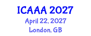 International Conference on Applied Aerodynamics and Aeromechanics (ICAAA) April 22, 2027 - London, United Kingdom