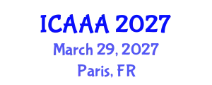 International Conference on Applied Aerodynamics and Aeromechanics (ICAAA) March 29, 2027 - Paris, France