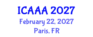 International Conference on Applied Aerodynamics and Aeromechanics (ICAAA) February 22, 2027 - Paris, France