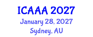 International Conference on Applied Aerodynamics and Aeromechanics (ICAAA) January 28, 2027 - Sydney, Australia