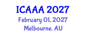 International Conference on Applied Aerodynamics and Aeromechanics (ICAAA) February 01, 2027 - Melbourne, Australia