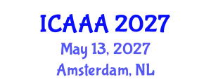 International Conference on Applied Aerodynamics and Aeromechanics (ICAAA) May 13, 2027 - Amsterdam, Netherlands