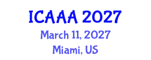 International Conference on Applied Aerodynamics and Aeromechanics (ICAAA) March 11, 2027 - Miami, United States