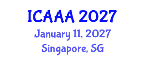 International Conference on Applied Aerodynamics and Aeromechanics (ICAAA) January 11, 2027 - Singapore, Singapore