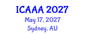 International Conference on Applied Aerodynamics and Aeromechanics (ICAAA) May 17, 2027 - Sydney, Australia