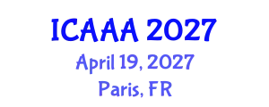 International Conference on Applied Aerodynamics and Aeromechanics (ICAAA) April 19, 2027 - Paris, France