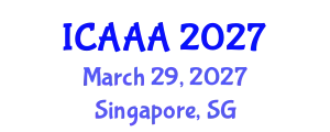 International Conference on Applied Aerodynamics and Aeromechanics (ICAAA) March 29, 2027 - Singapore, Singapore