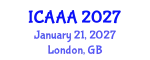 International Conference on Applied Aerodynamics and Aeromechanics (ICAAA) January 21, 2027 - London, United Kingdom