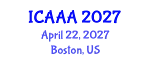 International Conference on Applied Aerodynamics and Aeromechanics (ICAAA) April 22, 2027 - Boston, United States