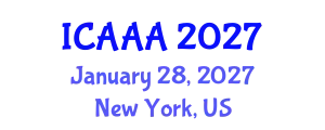 International Conference on Applied Aerodynamics and Aeromechanics (ICAAA) January 28, 2027 - New York, United States