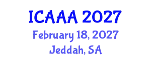 International Conference on Applied Aerodynamics and Aeromechanics (ICAAA) February 18, 2027 - Jeddah, Saudi Arabia