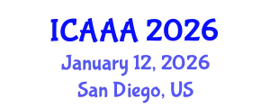 International Conference on Applied Aerodynamics and Aeromechanics (ICAAA) January 12, 2026 - San Diego, United States