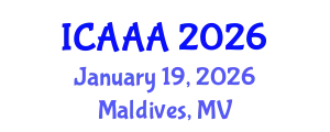 International Conference on Applied Aerodynamics and Aeromechanics (ICAAA) January 19, 2026 - Maldives, Maldives