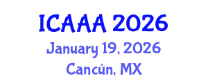 International Conference on Applied Aerodynamics and Aeromechanics (ICAAA) January 19, 2026 - Cancún, Mexico