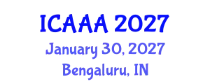 International Conference on Applied Aerodynamics and Aeromechanics (ICAAA) January 30, 2027 - Bengaluru, India