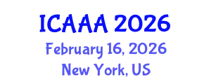 International Conference on Applied Aerodynamics and Aeromechanics (ICAAA) February 16, 2026 - New York, United States