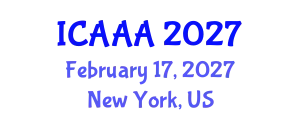 International Conference on Applied Aerodynamics and Aeromechanics (ICAAA) February 17, 2027 - New York, United States