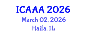 International Conference on Applied Aerodynamics and Aeromechanics (ICAAA) March 02, 2026 - Haifa, Israel