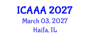 International Conference on Applied Aerodynamics and Aeromechanics (ICAAA) March 03, 2027 - Haifa, Israel