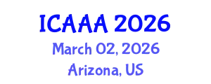 International Conference on Applied Aerodynamics and Aeromechanics (ICAAA) March 02, 2026 - Arizona, United States