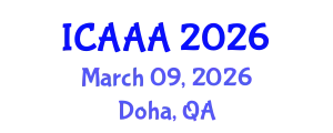 International Conference on Applied Aerodynamics and Aeromechanics (ICAAA) March 09, 2026 - Doha, Qatar