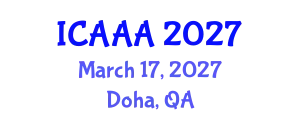 International Conference on Applied Aerodynamics and Aeromechanics (ICAAA) March 17, 2027 - Doha, Qatar