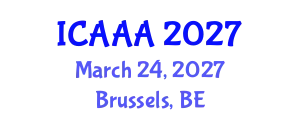 International Conference on Applied Aerodynamics and Aeromechanics (ICAAA) March 24, 2027 - Brussels, Belgium