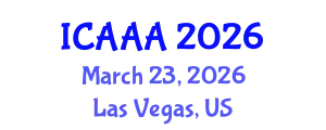 International Conference on Applied Aerodynamics and Aeromechanics (ICAAA) March 23, 2026 - Las Vegas, United States